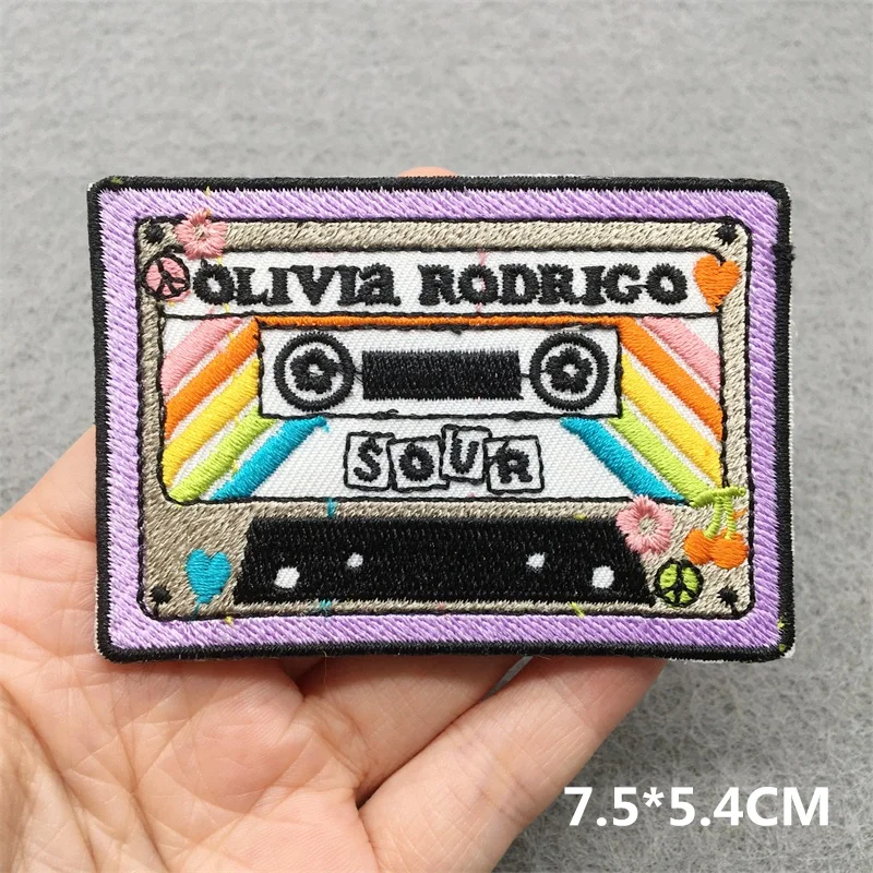 Parches bordados rock para ropa - Termoadhesivos y costurables - imagen 4