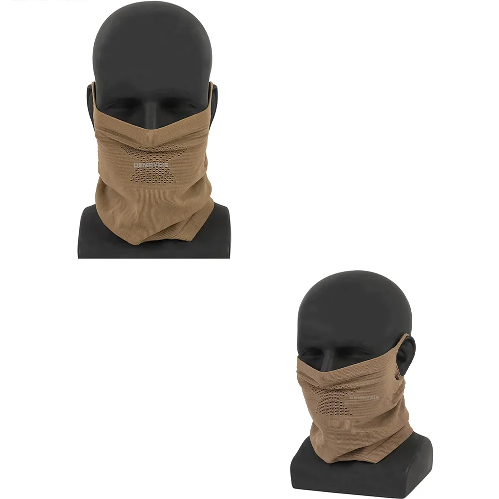 Máscara Táctica Malla Acero Transpirable con Cuello – Airsoft y Tiro - imagen 2