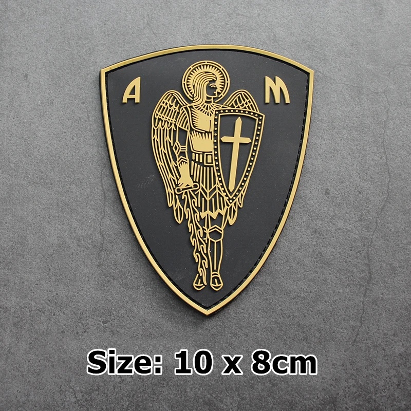 Legión de Ángel Parche PVC 3D - Escudo táctico e insignia para ropa - imagen 2