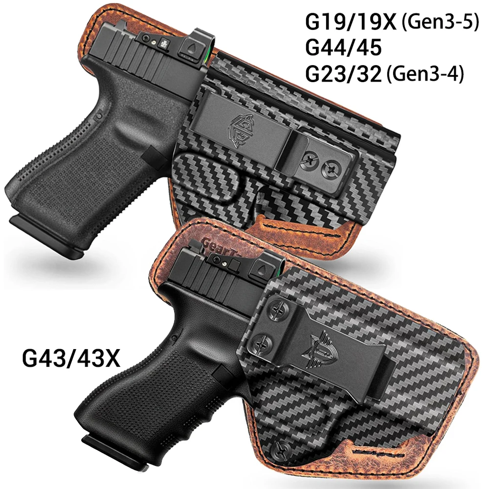 Funda IWB oculta Glock G43 y G19, dentro de cintura diestro - imagen 5