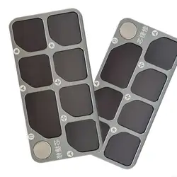 Organizador de tornillos magnético en aluminio con base