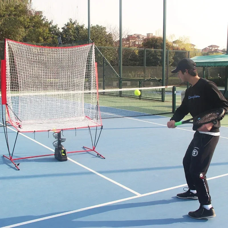 Red de rebote portátil para tenis con marco ajustable