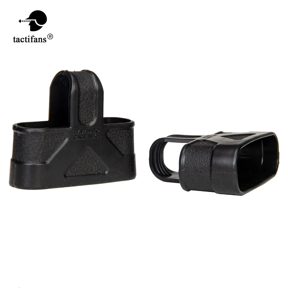Portacargador táctico M4 con bucles de goma – Negro/FDE/FG