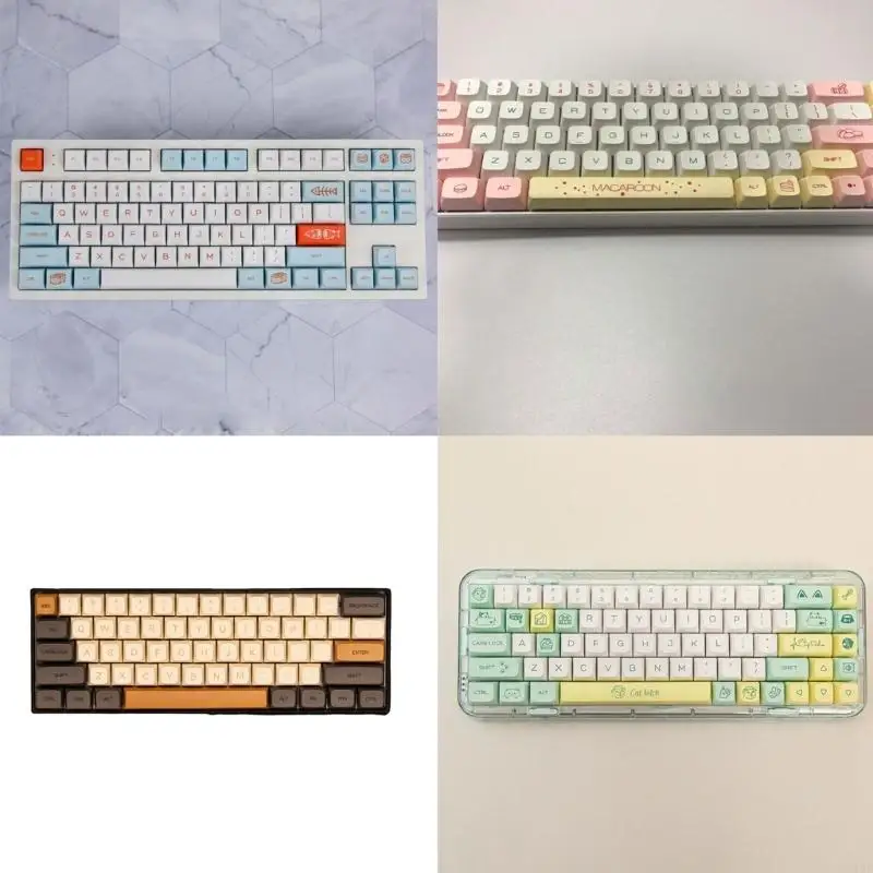 Teclas XDA PBT antidesgaste, calor y tacto mejorado para escritura - imagen 5