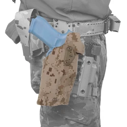 Funda táctica pistola Glock 17 con ALS liberación rápida y pierna