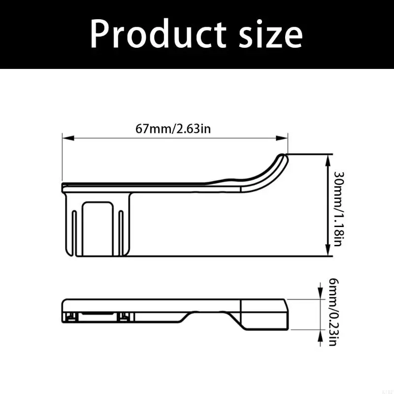 Empuñadura de pulgar para cámara de aluminio con ajuste deslizante - imagen 2