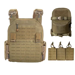 Chaleco táctico UT-ZH02 liberación rápida con hidratador MOLLE