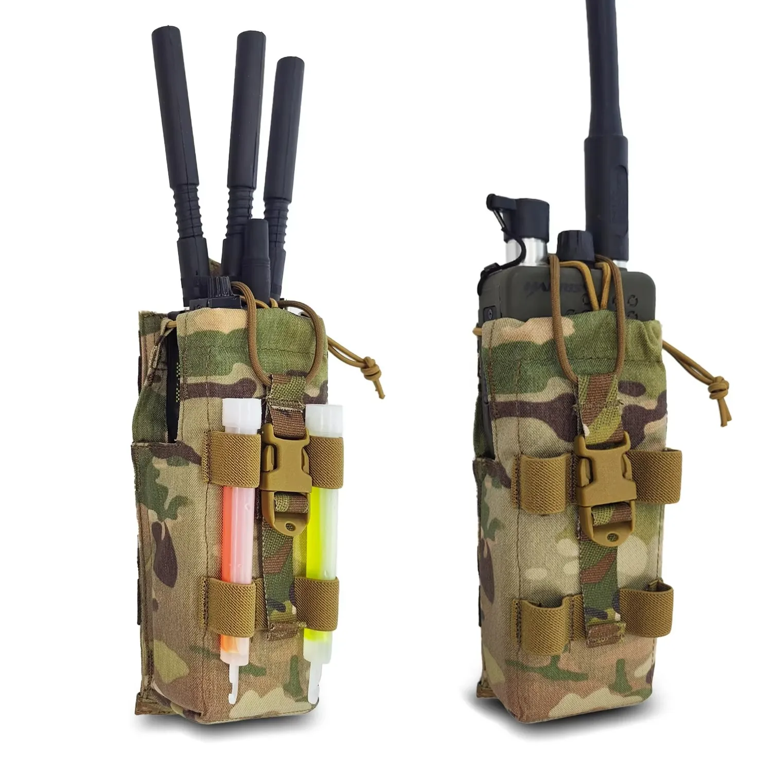 Bolsa MOLLE táctica para walkie talkie TYR Style – Universal