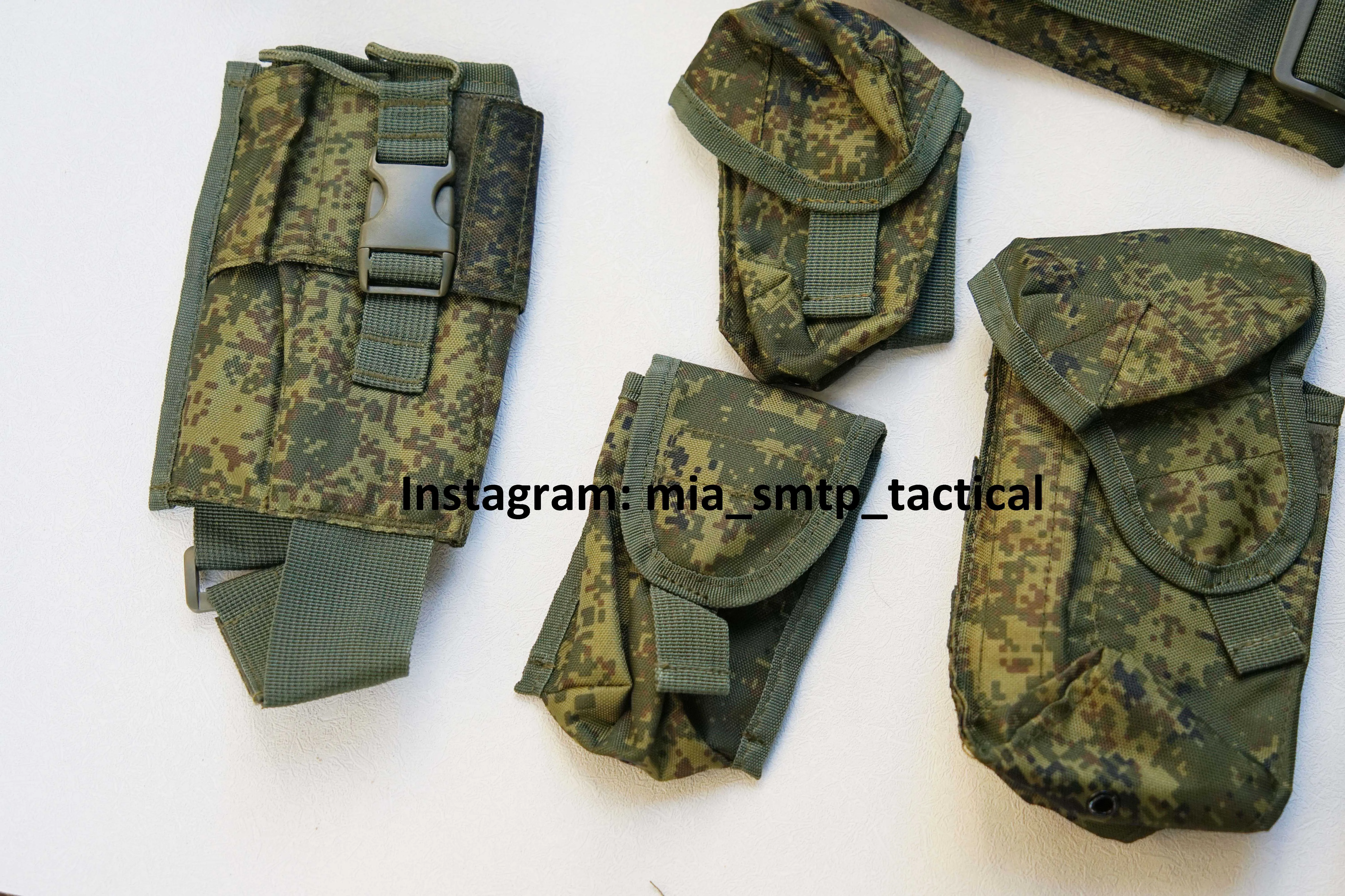 Chaleco táctico MOLLE verde compacto con sistema modular - imagen 3