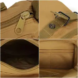 Mochila táctica MOLLE para acampar y senderismo, riñonera pecho