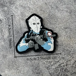 Parche SWAT HEAT - táctico con insignia moral para velcro PVC