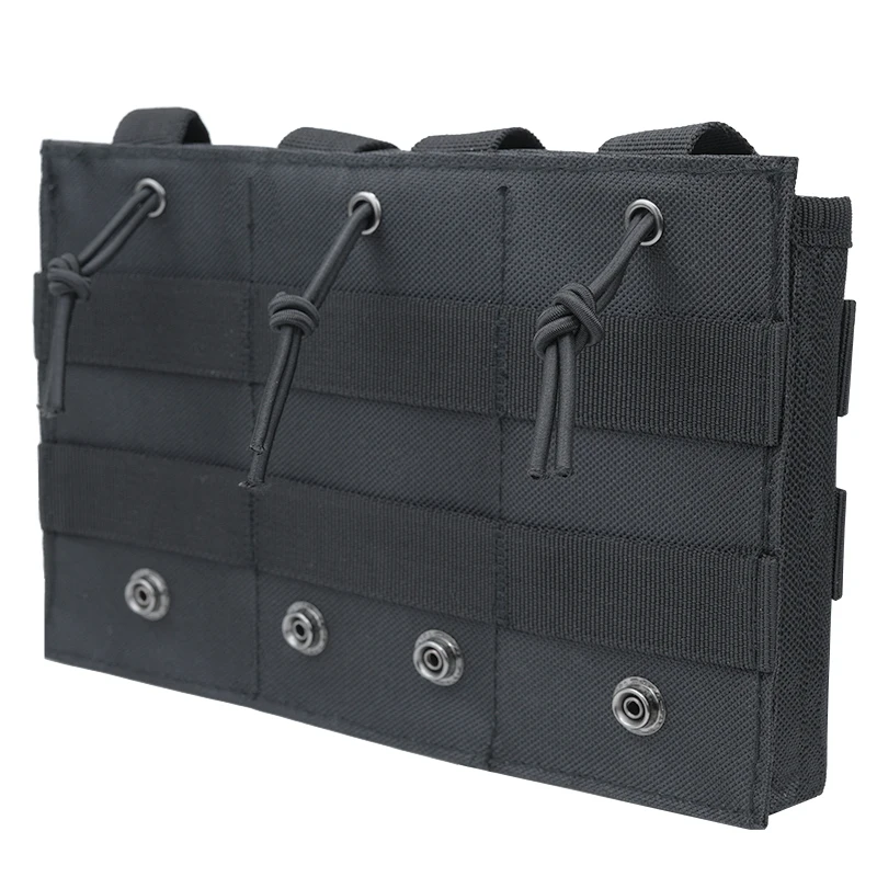 Funda Cargador TRIPLICADA Magnética 1000D Nylon MOLLE AR-15 AK Airsoft - imagen 3