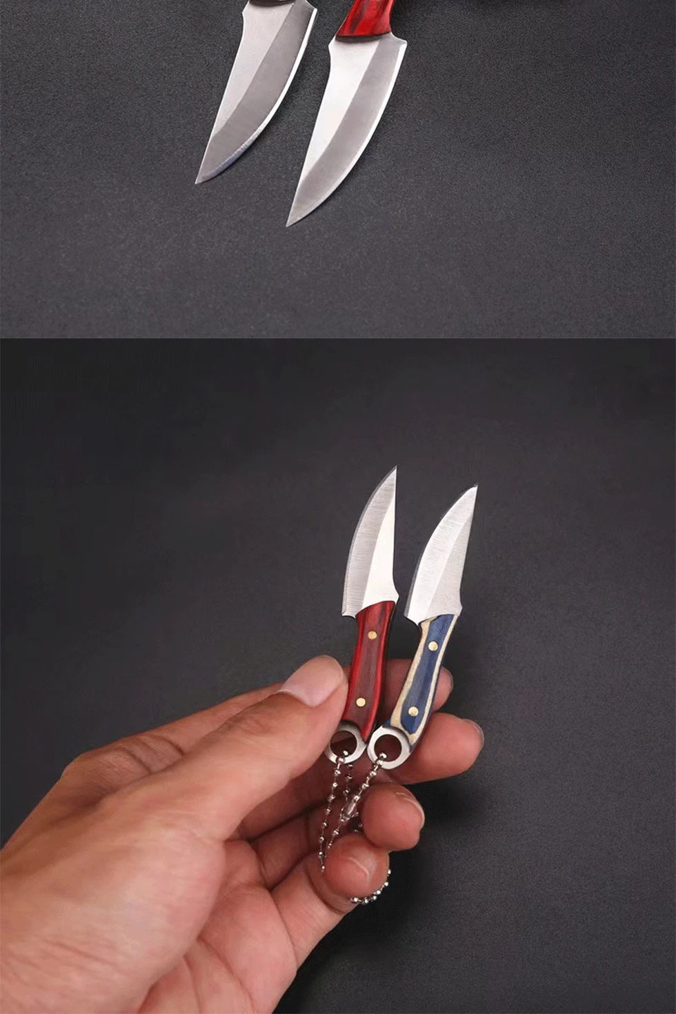 Variantes del cuchillo mini anillo JIANLAI