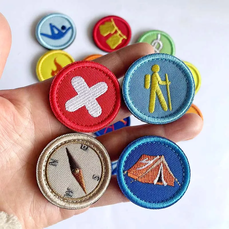 Parche Boy Scouts of America bordado para gancho y bucle táctico