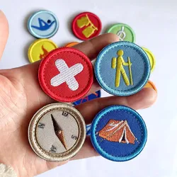 Parche Boy Scouts of America bordado para gancho y bucle táctico