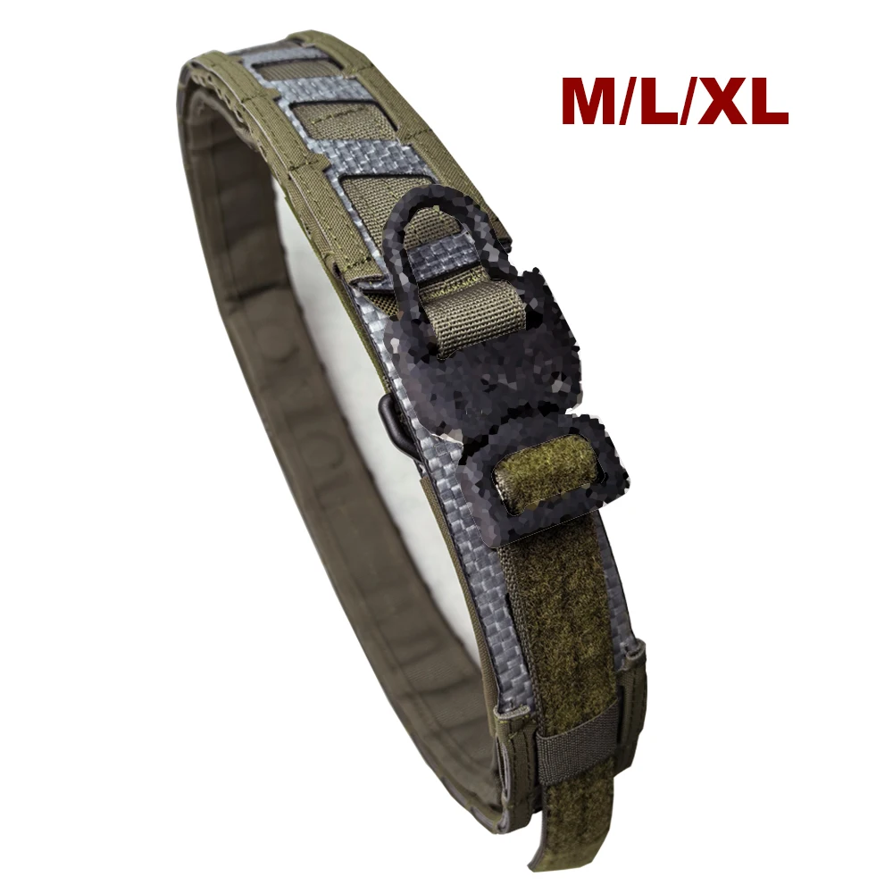 Cinturón táctico MOLLE Airsoft magnético Ranger verde para campo