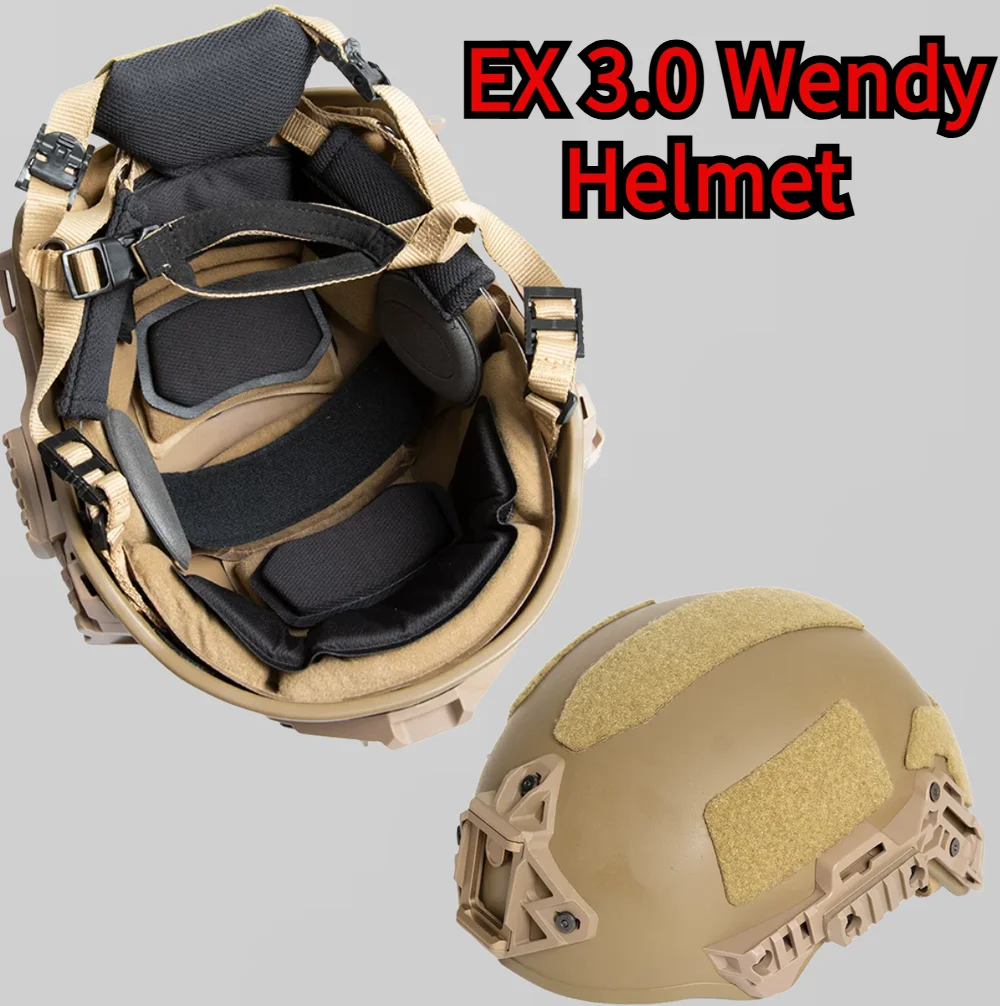 FMA EX casco táctico ABS WENDY para caza, camping y paintball - imagen 2