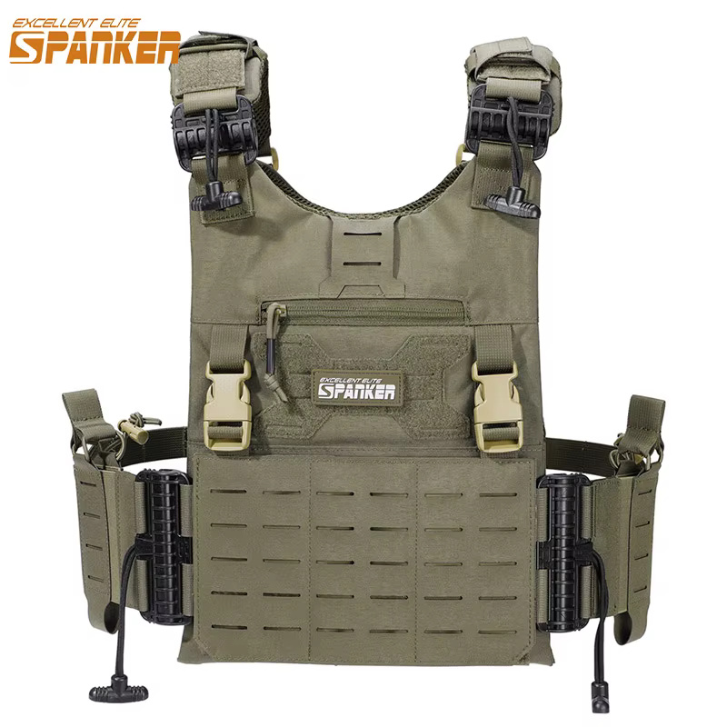 Chaleco táctico Airsoft camuflaje multifuncional ajustable