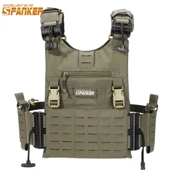 Chaleco táctico Airsoft camuflaje multifuncional ajustable