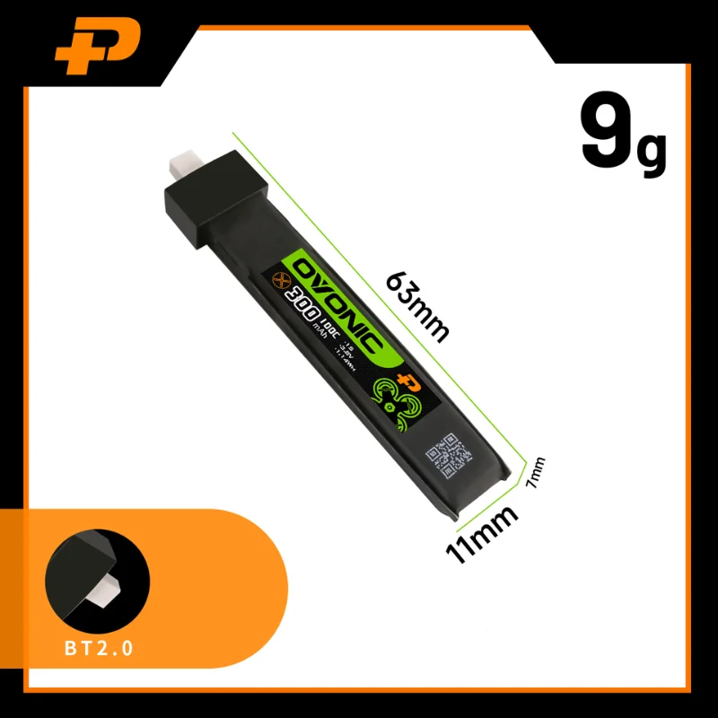 Batería LiPo OVONIC para helicóptero y dron FPV - imagen 3