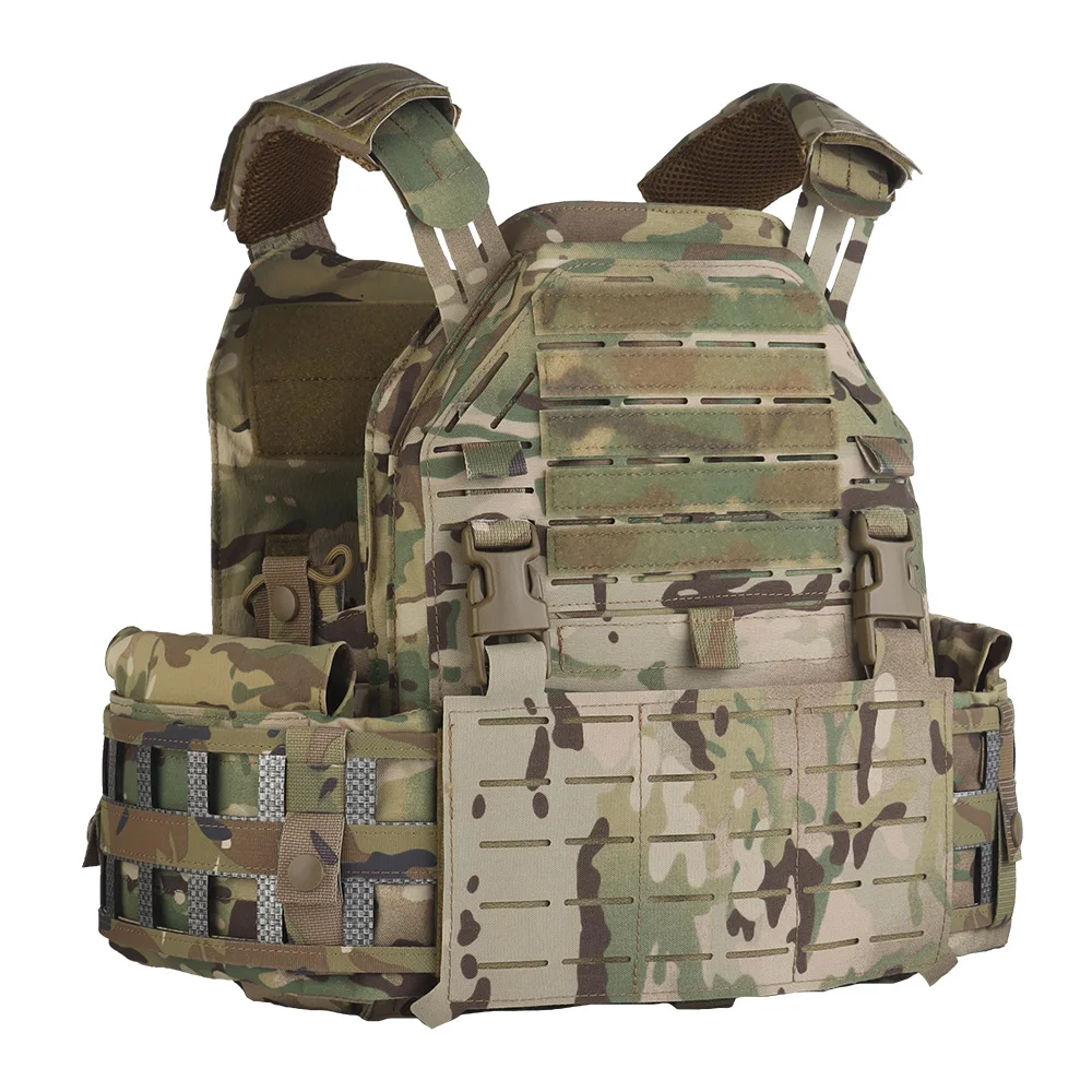 Chaleco táctico Poseidon Defense LG4 MOLLE portaplacas con bolsillos - imagen 5
