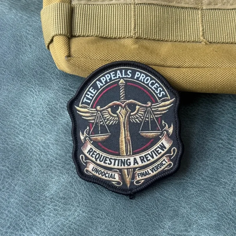 Parche táctico gancho y bucle para brazalete, insignia moral - imagen 3