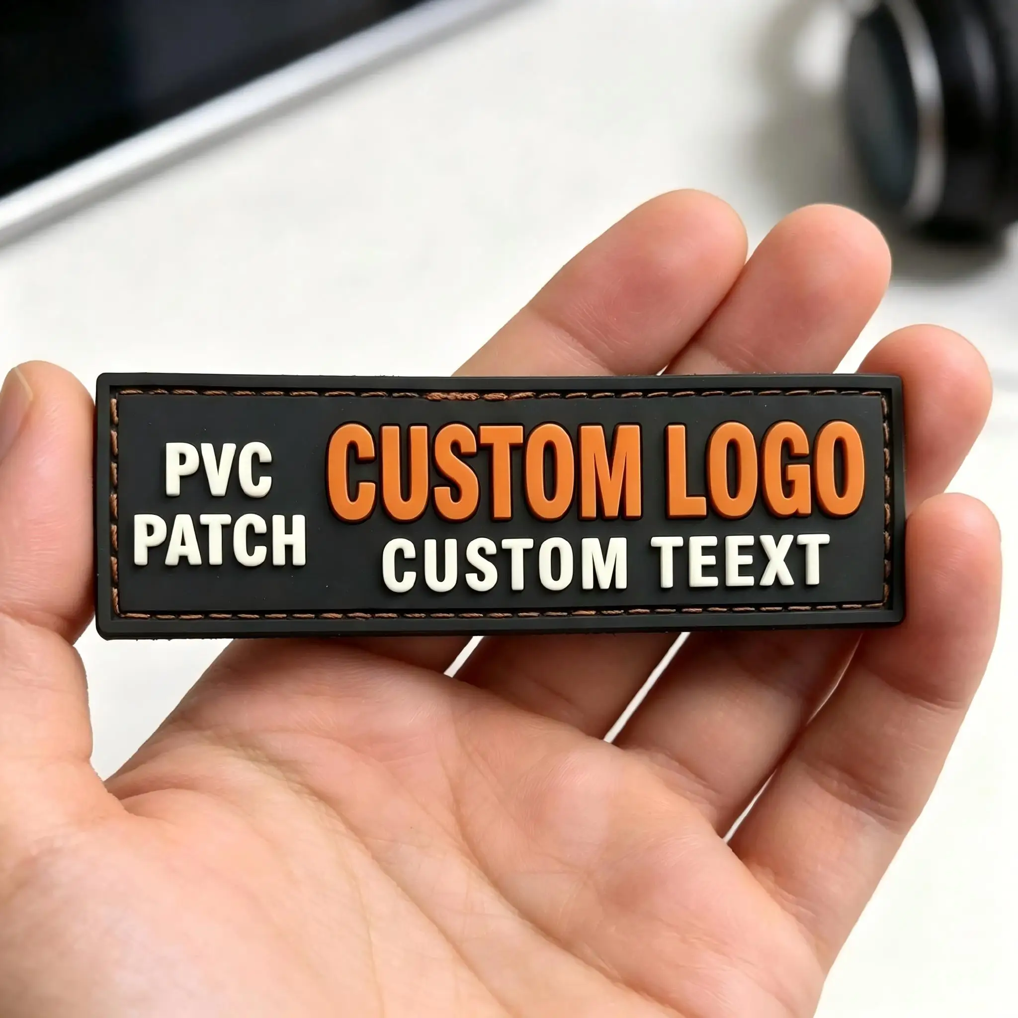 Parche termoadhesivo bordado personalizado para uniformes y gorras - imagen 4