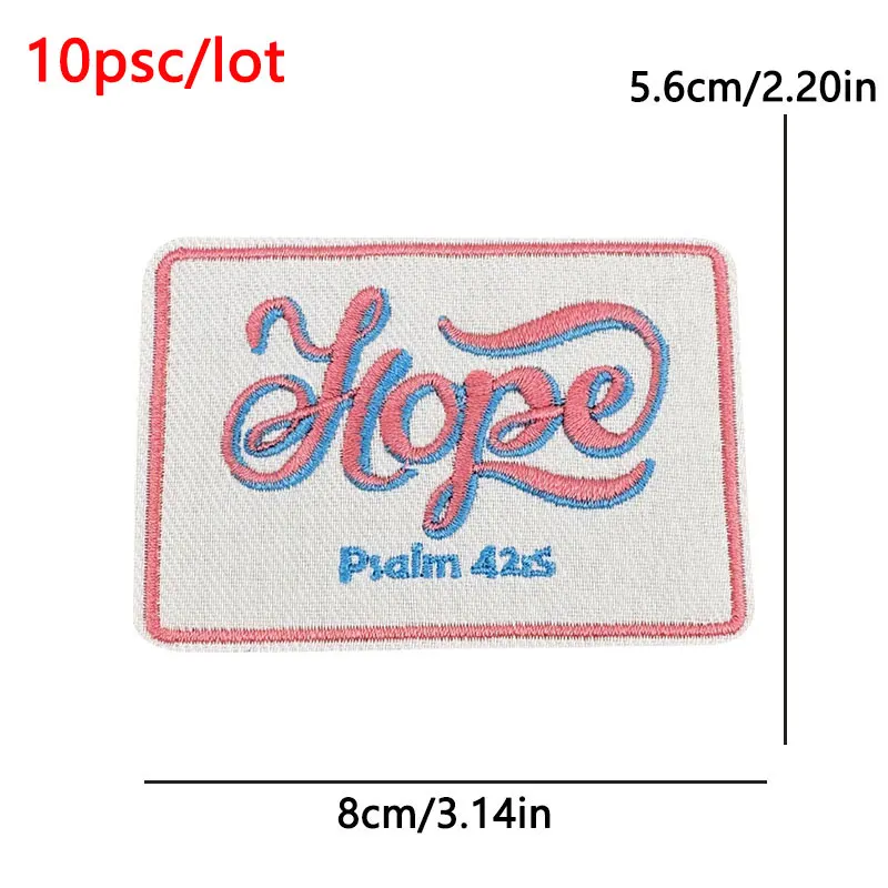 Parche bordado infantil flor letra – para decorar ropa - imagen 4