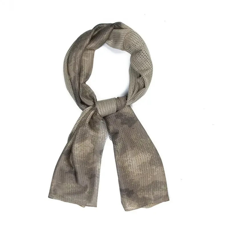 Pañuelo táctico camuflaje malla transpirable para cuello - imagen 2