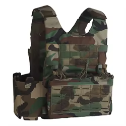 Chaleco portaplacas POSEIDON LV-119 MOLLE triple cargadores