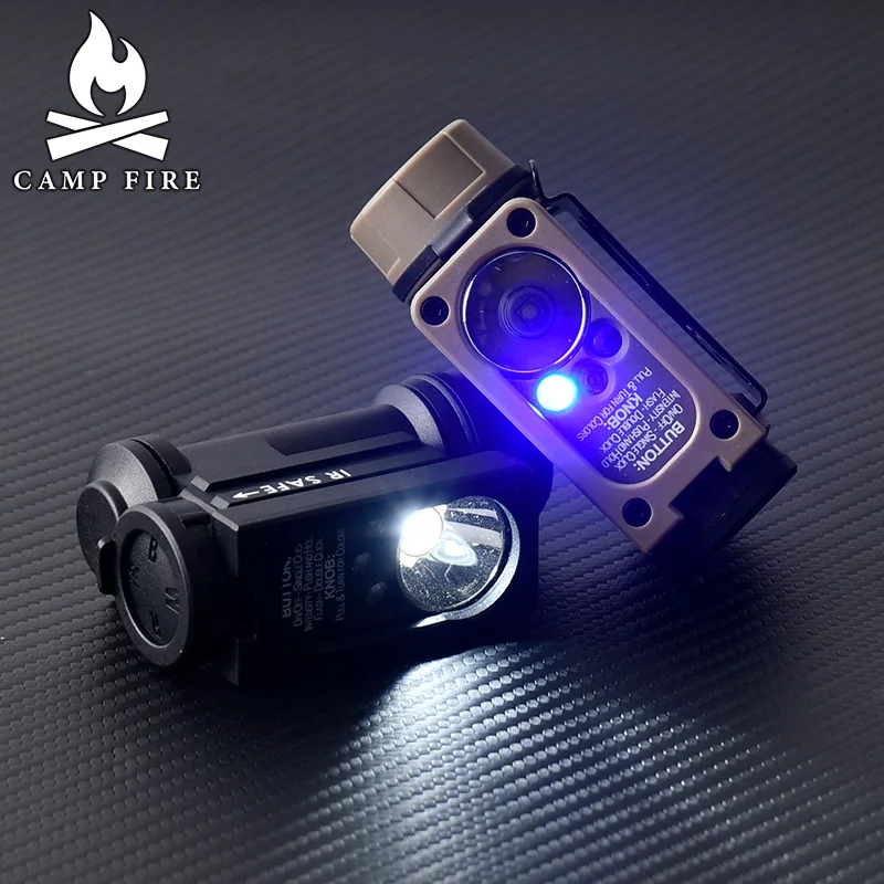 FAST linterna frontal táctica LED, IR estroboscópica impermeable - imagen 4