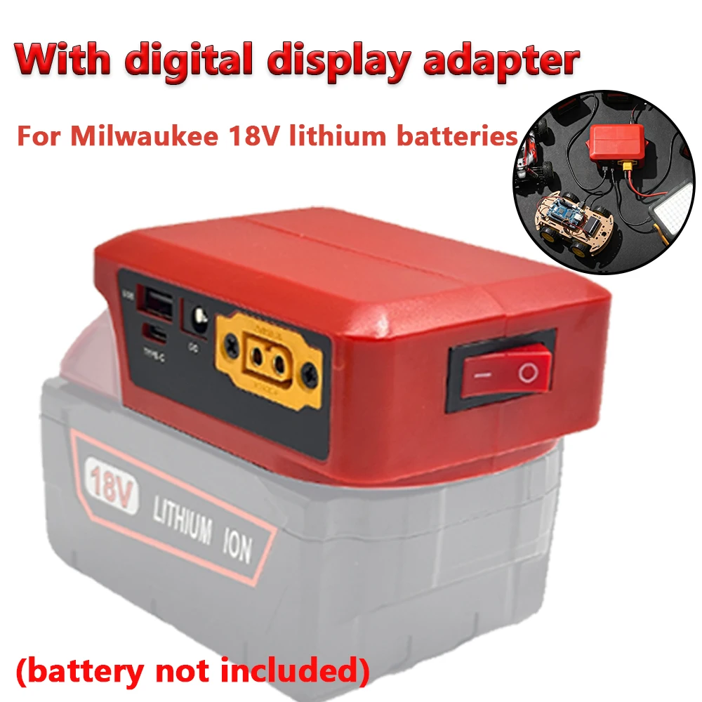 Milwaukee convertidor de energía bidireccional para batería ion-litio - imagen 3