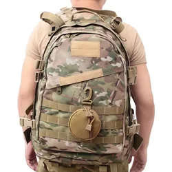 Riñonera táctica 900D nylon redonda con hebilla para llaves