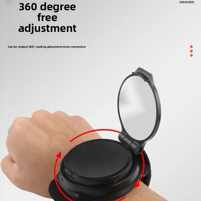 Espejo retrovisor de muñeca para bicicleta con correa ajustable - imagen 5