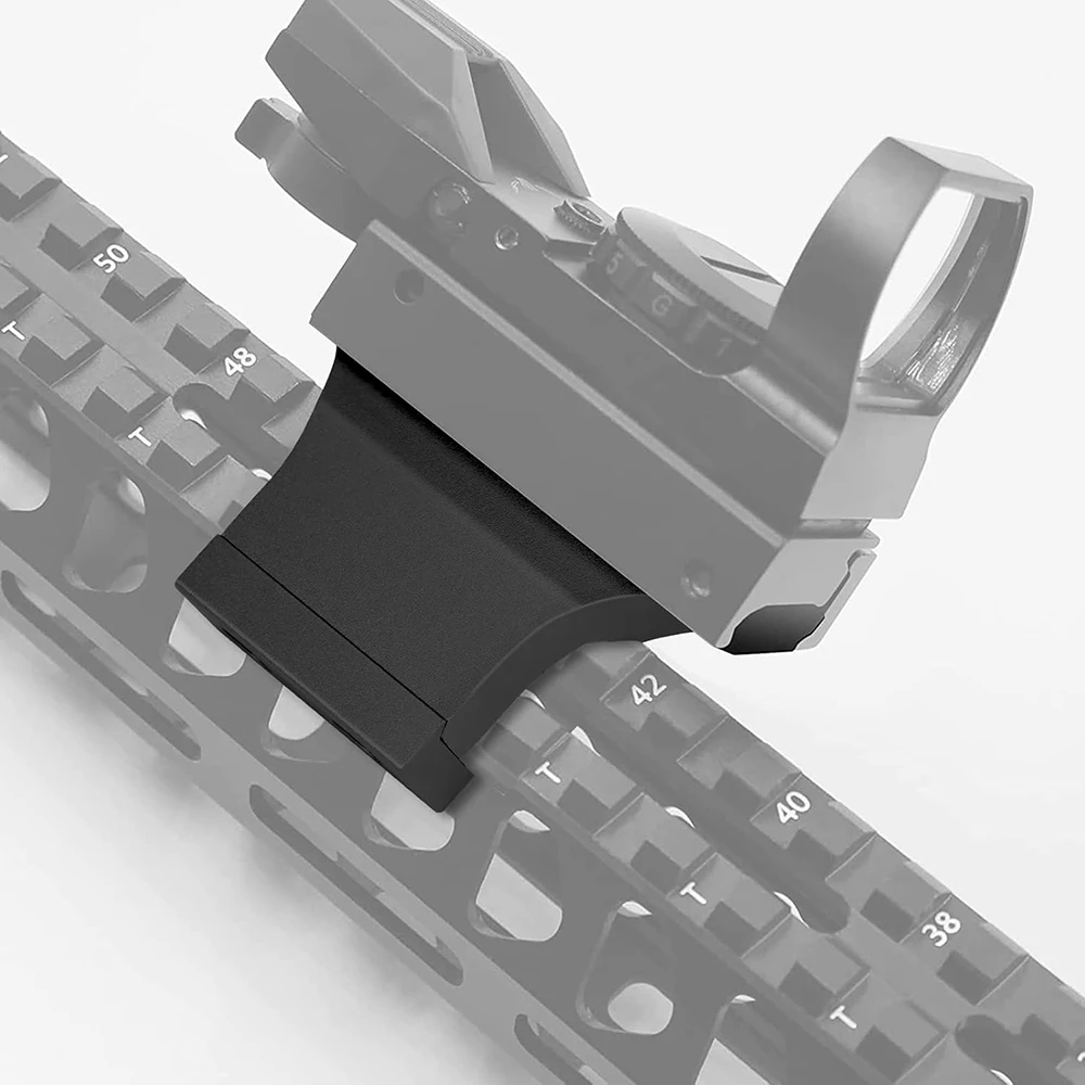 Adaptador riel Picatinny perfil bajo aluminio para linterna y láser