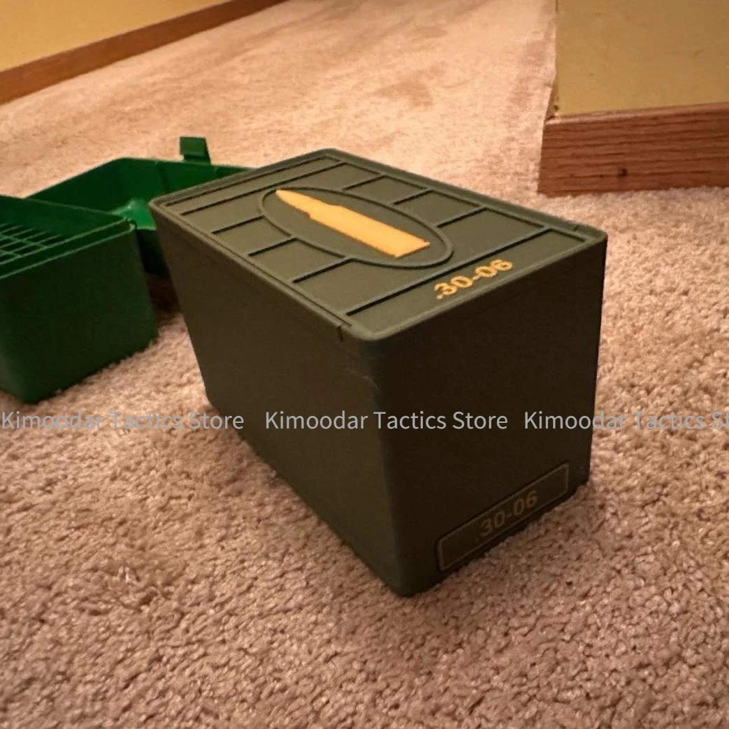 Detalle de la caja impresa en 3D