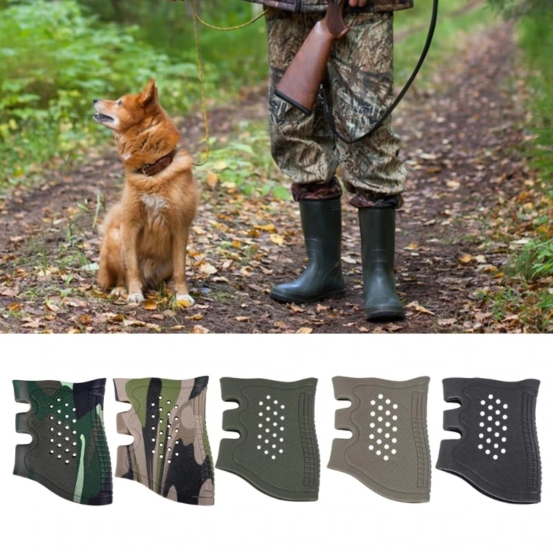 Empuñadura antideslizante grip de goma para paintball táctico - imagen 3