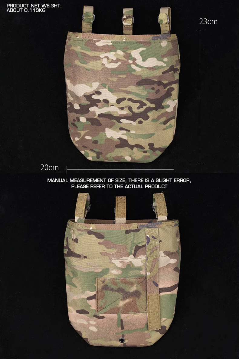 Bolsa de reciclaje plegable de gran capacidad
