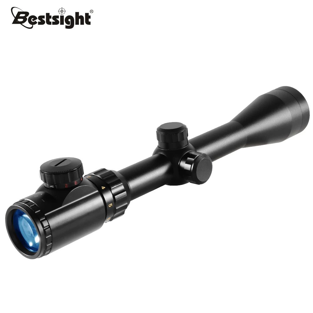 Retícula Mil Dot iluminada
