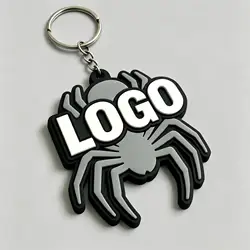 Llavero táctico PVC con logotipo y código QR personalizado