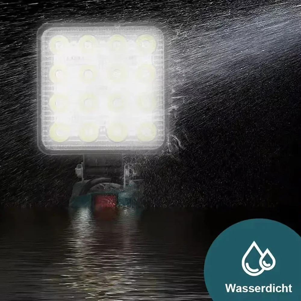 Makita lámpara de trabajo LED recargable inalámbrica para batería - imagen 4