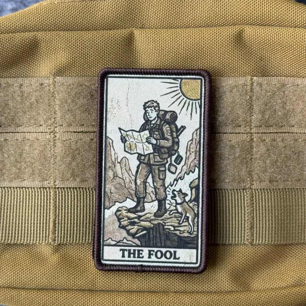 Parche de Tarot “El Tonto” con estilo vintage