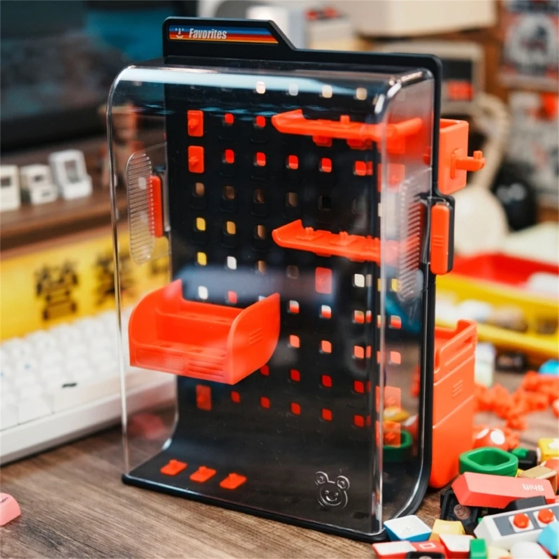 Organizador de keycaps en pegboard adaptable para teclados - imagen 5