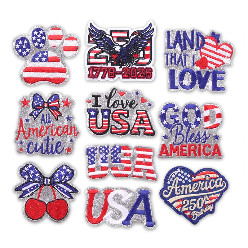Parche bordado bandera americana patriótico para uniformes y MOLLE - imagen 5