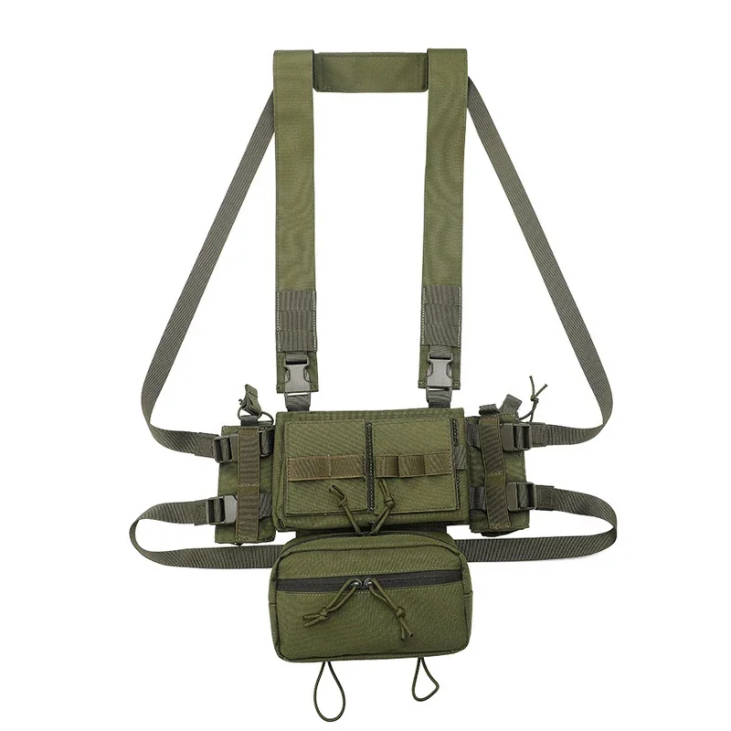 MK3 Tan Verde chaleco táctico rig micro para revistas M4 y AK - imagen 2