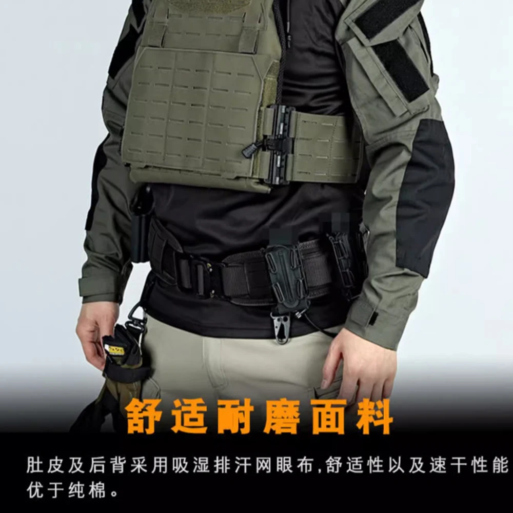 Sudadera táctica con capucha y manga larga camuflaje transpirable - imagen 3