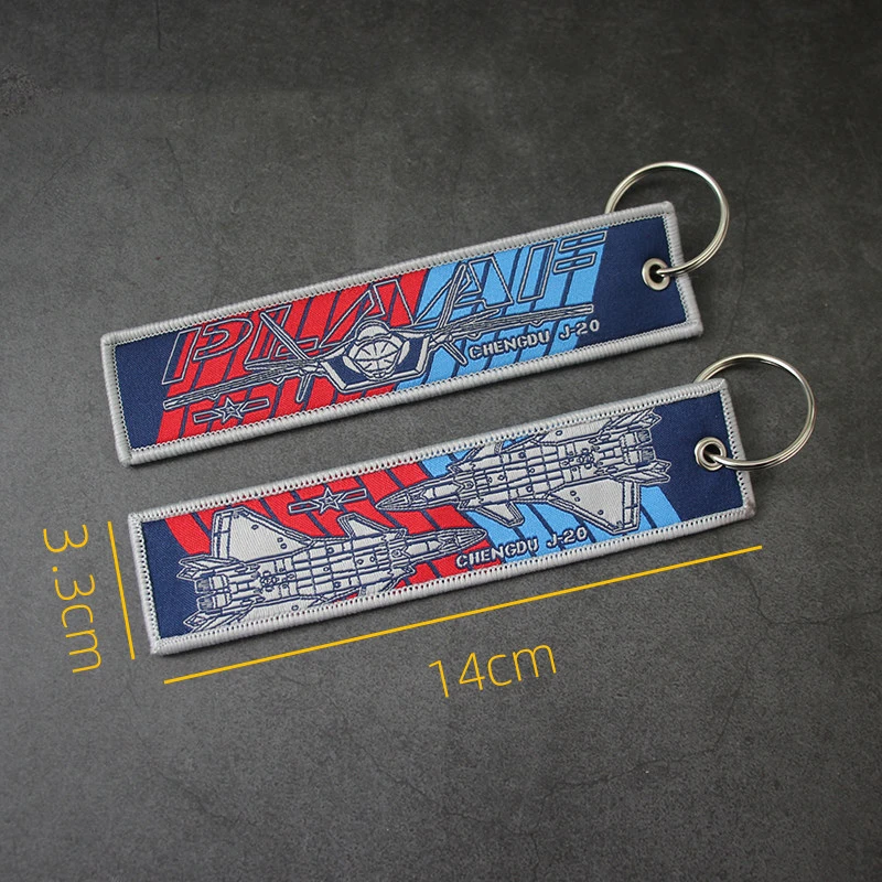 Llavero táctico flecha con tira identificación PVC para mochila - imagen 4