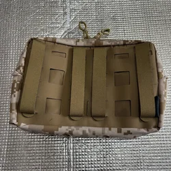 Bolsa táctica MOLLE horizontal para cinturón de almacenamiento