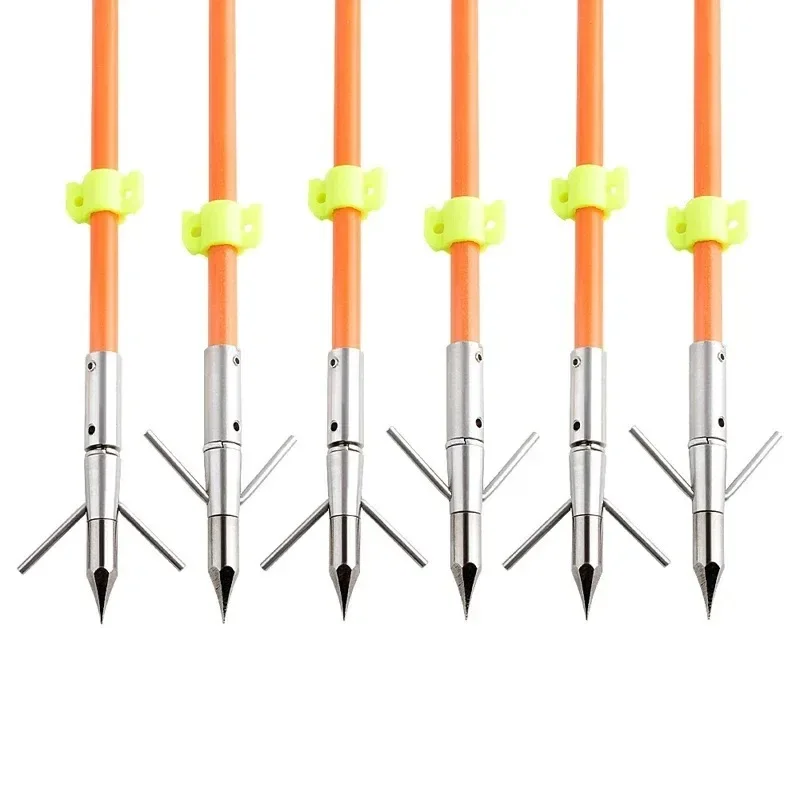 Eje naranja de fibra de vidrio sólida
