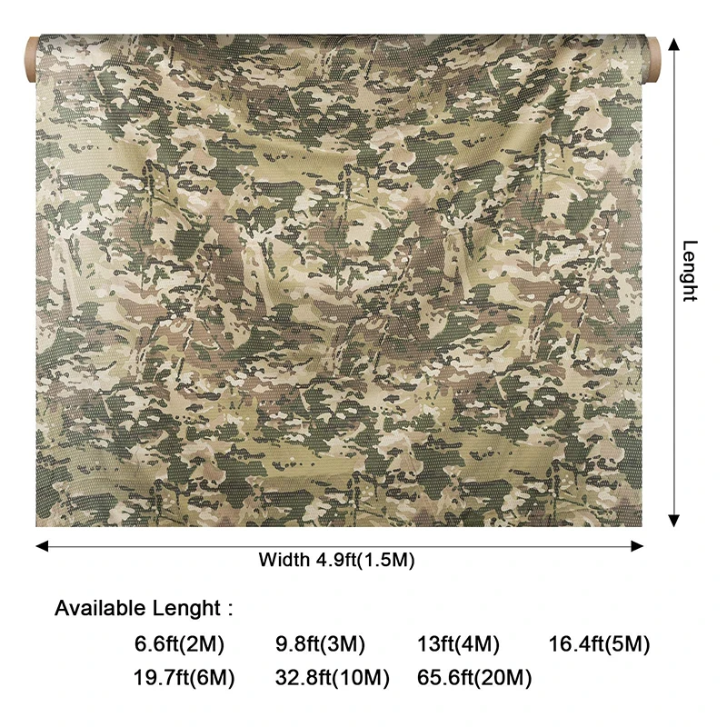 Red de camuflaje ripstop 150 cm – Malla táctica caza y exterior - imagen 3